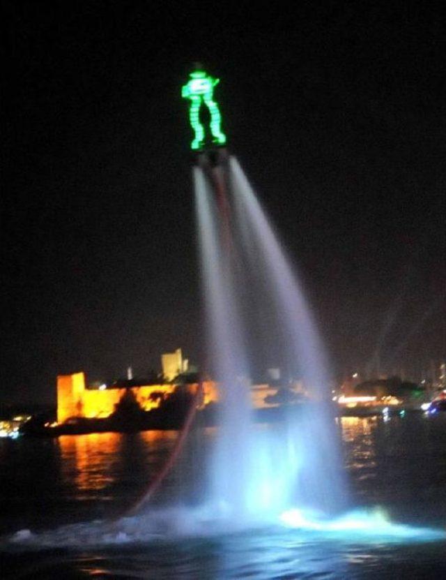 Bodrum Su Jeti Ve Flyboardla Şenlendi