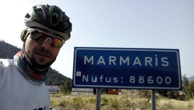 Bisikletlilere Dikkat Çekmek Için 460 Kilometre Pedal Çevirdi 2