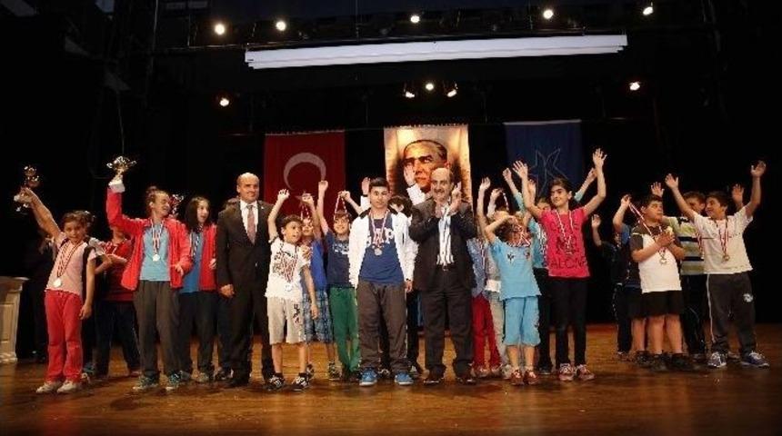 Kış Spor Okulları &Ouml;d&uuml;l T&ouml;reni Yapıldı