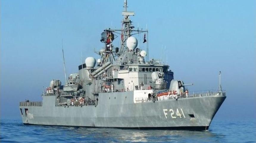 Tcg Yıldırım Fırkateyni Marmaris Limanı&rsquo;nı Ziyaret Etti