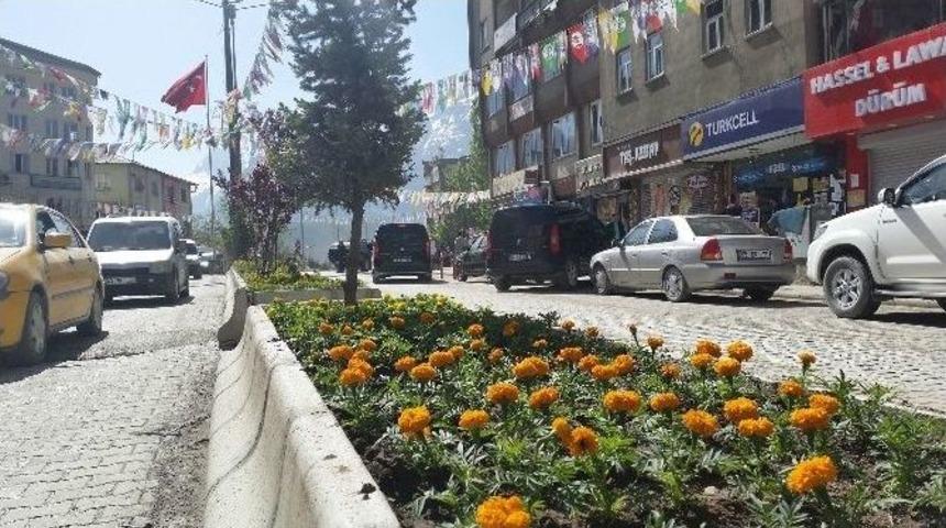 Hakkari Belediyesi&rsquo;nden Yeşillendirme &Ccedil;alışması