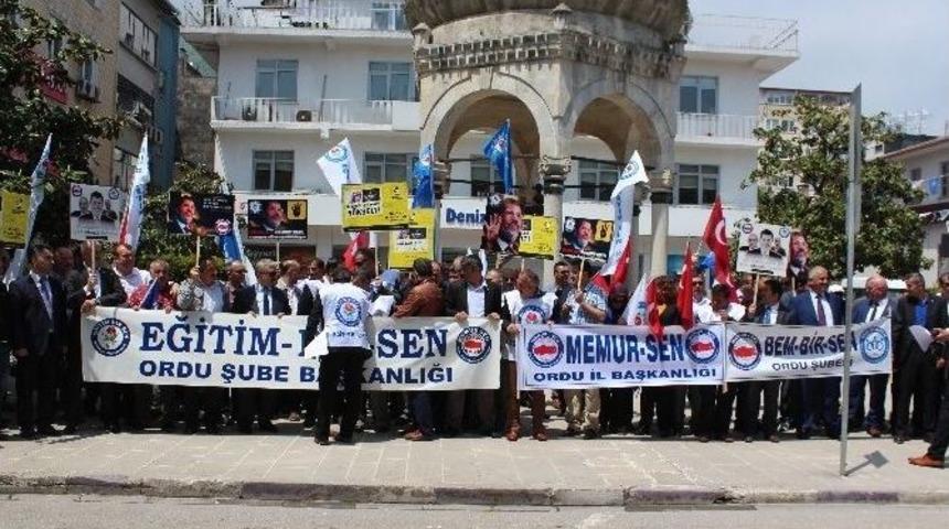 Sendikalardan &rsquo;mursi&rsquo;nin İdam Kararına Tepki