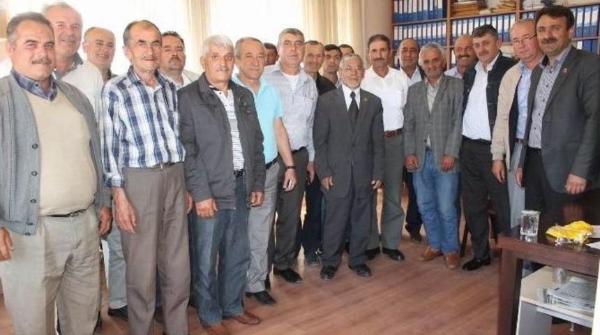 Manyas&rsquo;ta Muhtarlar Derneği Başkanı G&uuml;ven Tazeledi