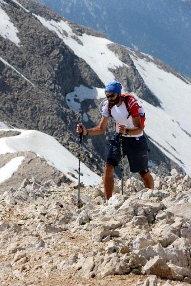 Antalyada Sahilden Dağın Zirvesine Koşu 1