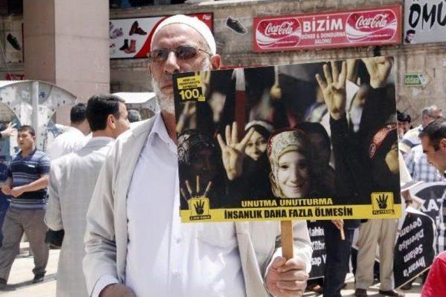 Mısır’Daki Idam Kararları Şanlıurfa’Da Protesto Edildi