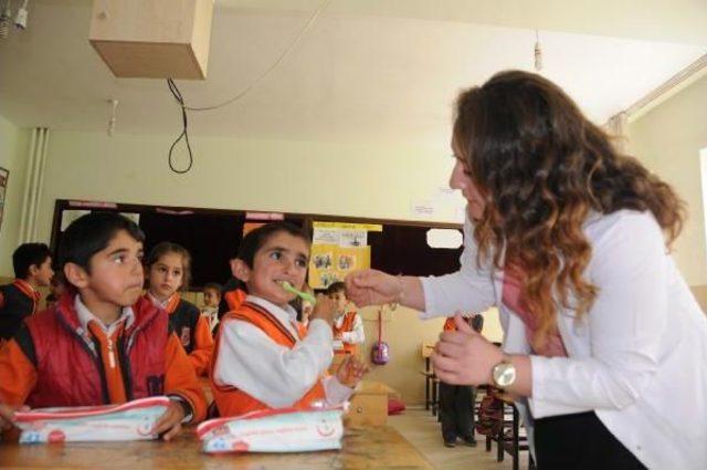 Hakkari'de Öğrencilere Ağız Ve Diş Sağlığı Taraması