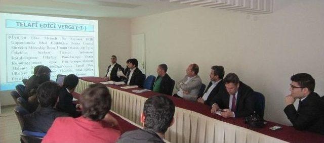 Erzincan’da Ekonomi Bakanlığı Ve Daib İşbirliğinde Dış Ticaret Bilgilendirme Seminerleri Düzenlendi