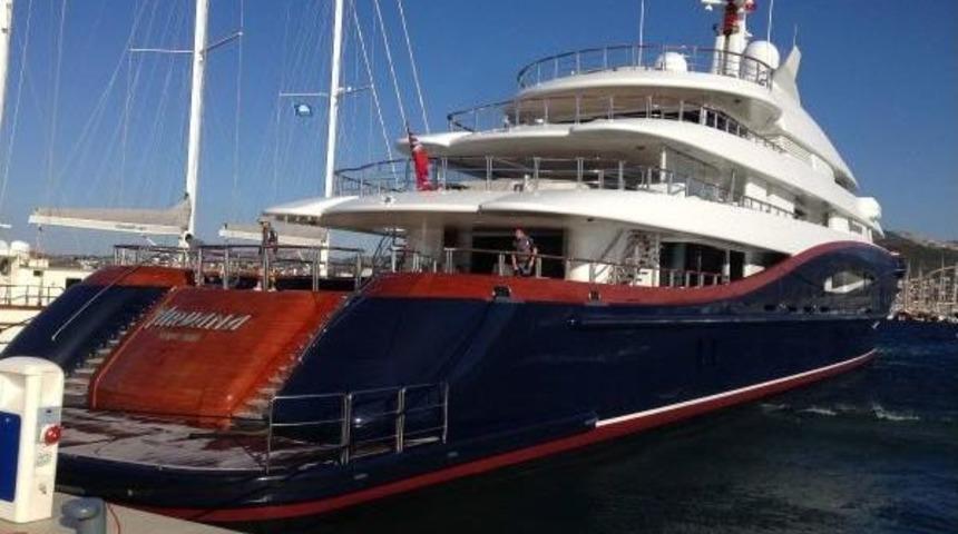 Mega Yat 'nirvana' Bodrum'da