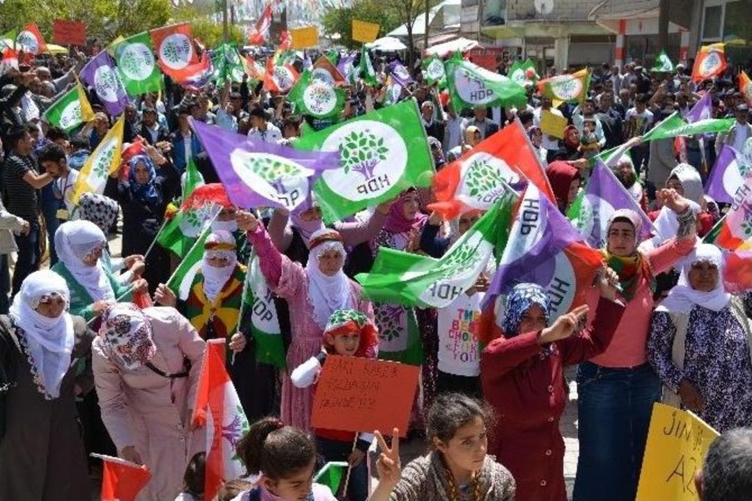 Hdp&rsquo;den Se&ccedil;im Mitingi