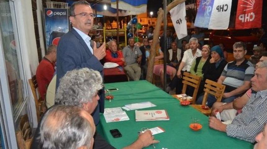 Chp Bodrum &Ouml;rg&uuml;t&uuml; Turgutreis Ve Mumcular&rsquo;da