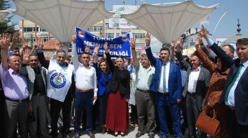 Mursi&rsquo;nin İdam Kararı Tokat&rsquo;ta Protesto Edildi