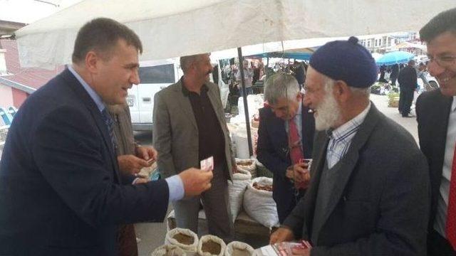 Mhp Adayları Çimen Ve Hızarcı Aşkale’de...