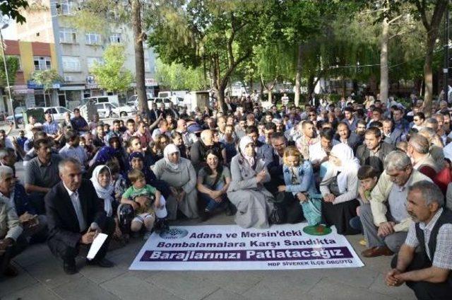 Şanlıurfa'da Hdp'lilerden Saldırılara Kınama