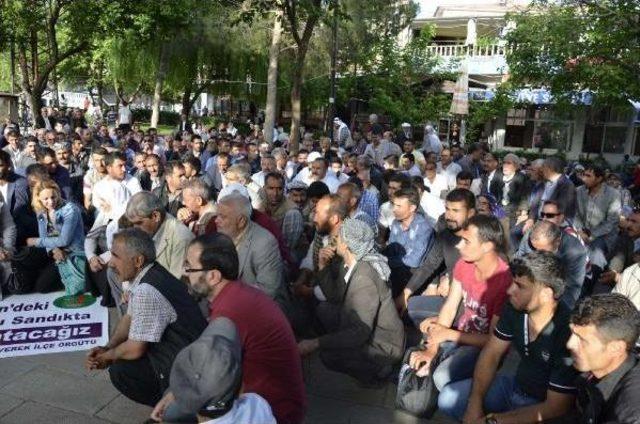 Şanlıurfa'da Hdp'lilerden Saldırılara Kınama