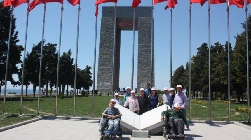 G&ouml;rdesli Engelliler &Ccedil;anakkale Gezisi