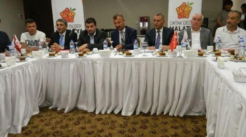 Malatya&rsquo;nın Ortak Değerleri Aslanoğlu Ve Soykan Birlikte Anıldı