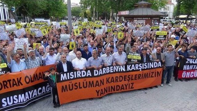 Konya&rsquo;dan Mursi&rsquo;ye Destek 2