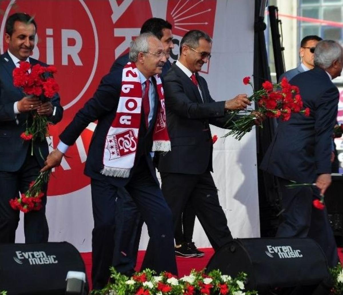 Chp Genel Başkanı Kılı&ccedil;daroğlu Sivas Mitinginde Konuştu