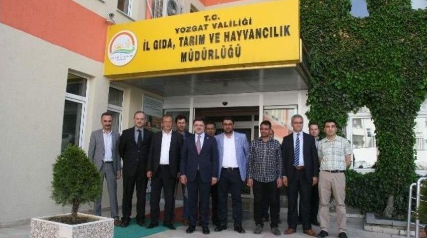 Milletvekili Başer&rsquo;den Gıda Tarım Ve Hayvancılık İl M&uuml;d&uuml;rl&uuml;ğ&uuml;&rsquo;ne Ziyaret