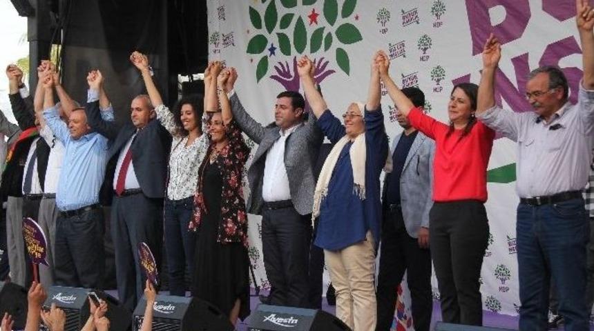 Hdp Eş Genel Başkanı Demirtaş Mersin Mitinginde Konuştu