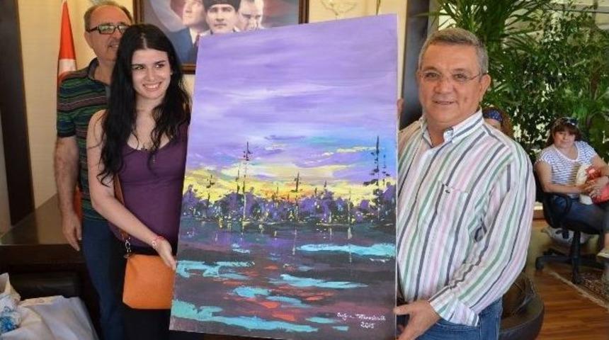 Sanat&ccedil;ılardan Başkan Kayalı&rsquo;ya Ziyaret