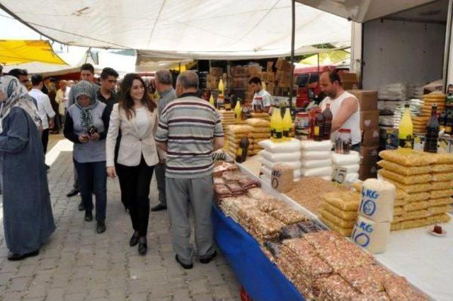 Chp li Kadın Aday Pazarda Destek Istedi 1