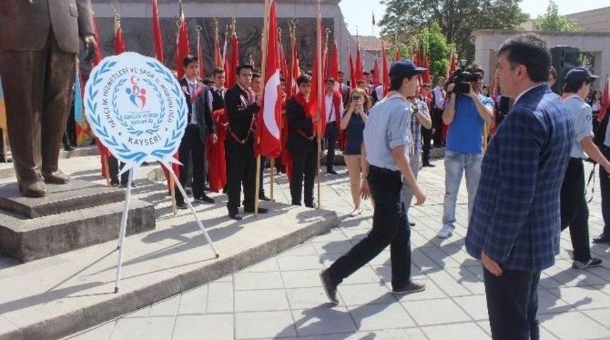 Kayseri&rsquo;de 19 Mayıs Kutlamaları Başladı
