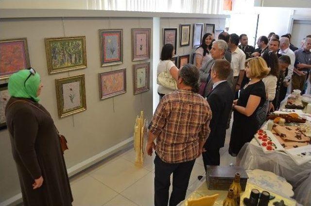Söke’de 4 Dalda Açılan Kursların Eserleri Görücüye Çıktı 2