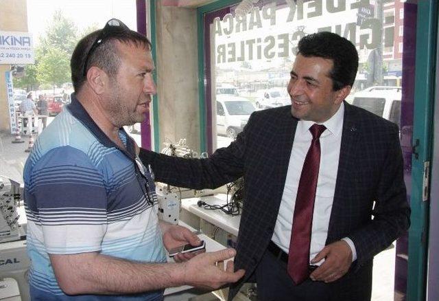 Zırhlıoğlu&rsquo;ndan Esnaf Ziyareti 1