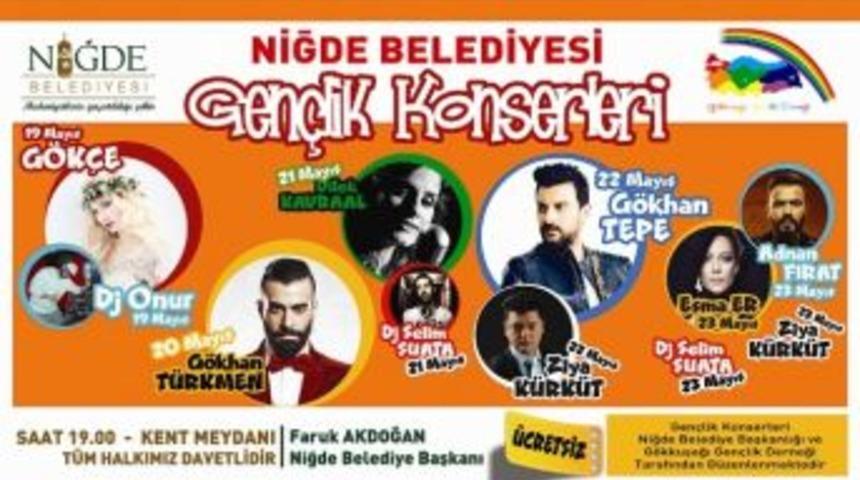 G&ouml;khan T&uuml;rkmen&rsquo; 20 Mayıs&rsquo;ta Niğde&rsquo;de