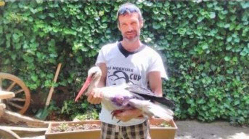 Ağır Yaralı Leylek Hayata D&ouml;nd&uuml;