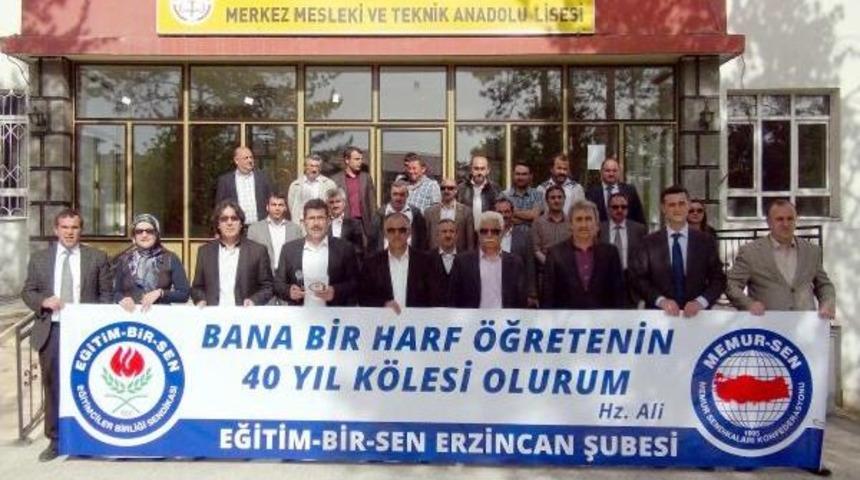 &Ouml;ğrencisini Koruyan &Ouml;ğretmene Veli Dayağı