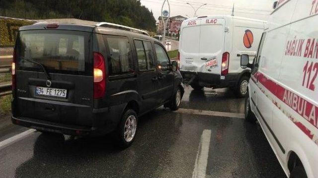 Sakarya’da Trafik Kazası: 1 Yaralı