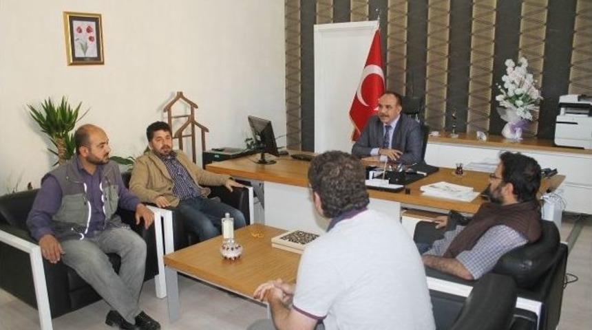 Mardinli Gazetecilerden Bar&ccedil;ın&rsquo;a Ziyaret