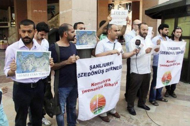 Şanlıurfa'da Hdp'ye Saldırılara Tepki