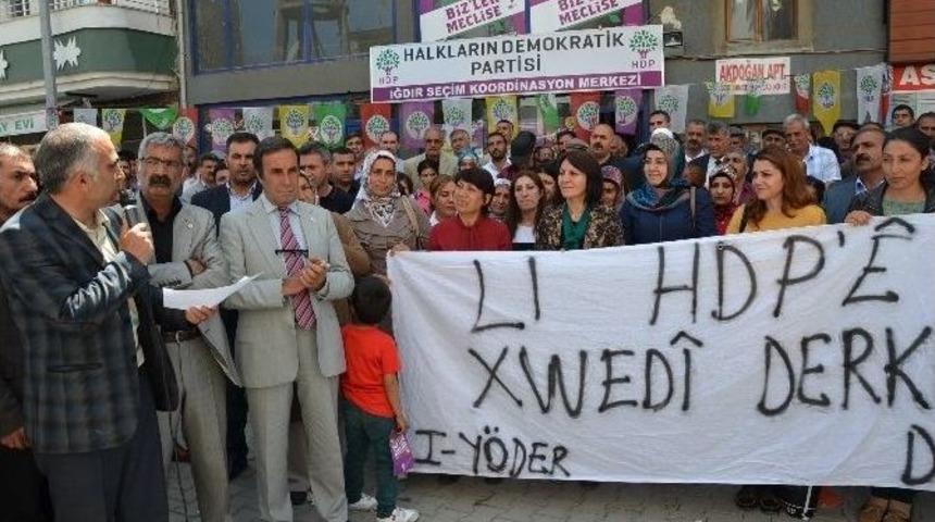 Hdp&rsquo;ye Y&ouml;nelik Saldırılar Kınandı
