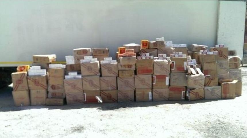 Bitlis 96 Bin Paket Ka&ccedil;ak Sigara Ele Ge&ccedil;irildi