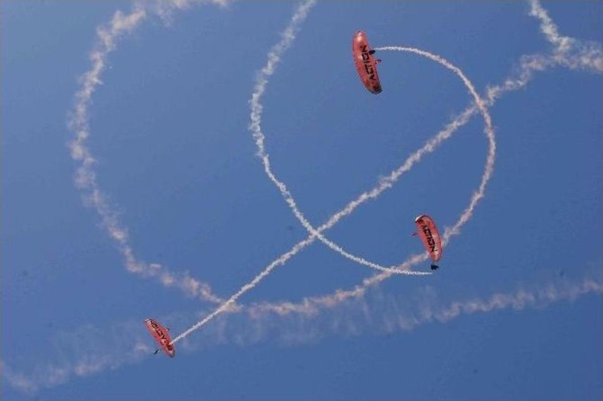 &Ouml;l&uuml;deniz Semalarında 19 Mayıs Coşkusu