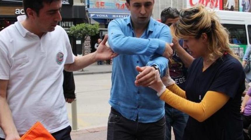 Bilek G&uuml;reşi Yaparken Kolu Kırıldı