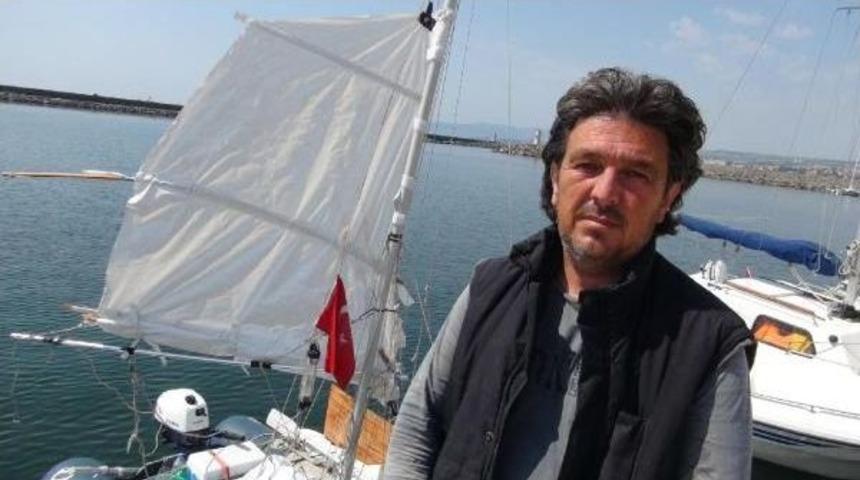 Yelkenli Botla İstanbul'dan İzmir&rsquo;E Yola &Ccedil;ıkan Terc&uuml;man Tekirdağ'a Ulaştı