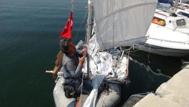 Yelkenli Botla İstanbul dan İzmir’E Yola Çıkan Tercüman Tekirdağ a Ulaştı 1