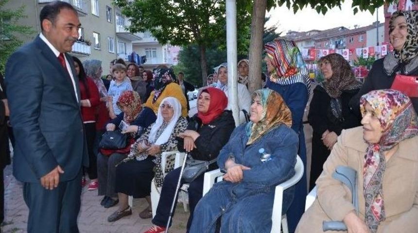 Mhp&rsquo;li Yıldız, &Ccedil;ukurderelilerle Bir Araya Geldi