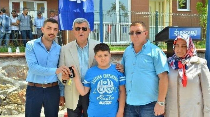 Evleri Sahipleri Yapılan T&ouml;renle Anahtarlarını Aldı