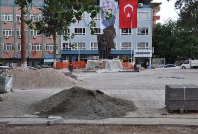 İslahiye'de Atatürk Anıtı'na Saygısızlık Tepkisi