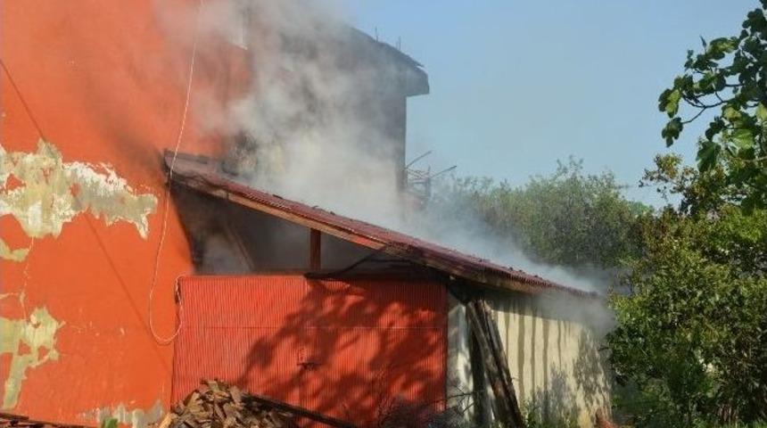 Fatsa&rsquo;da Korkutan Yangın