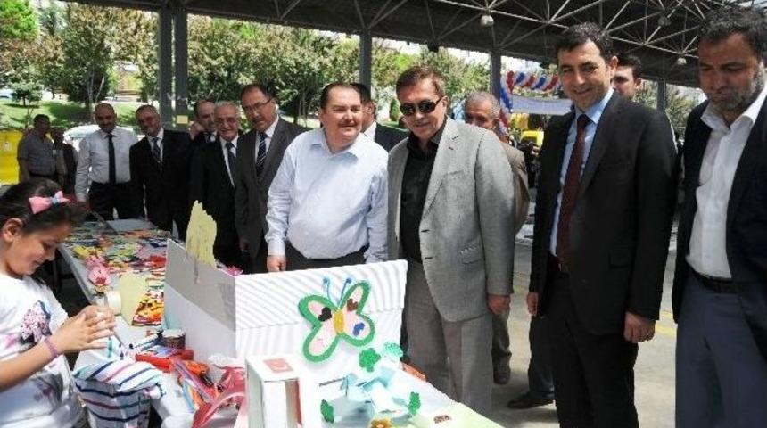 Başkan &Ccedil;etin Kermes A&ccedil;ılışına Katıldı