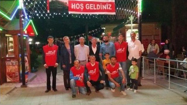 Chp Yığılcalı Seçmenden Oy İstedi