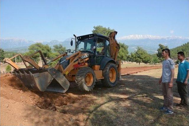 Seydikemer’de Motosiklet Tutkunları İçin Pist Yapıldı