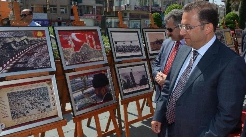&Ccedil;anakkale Şehitleri Fotoğraf Sergisi A&ccedil;ıldı