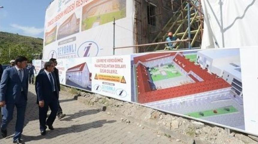 Tunceli Valisi Kaymak Kent M&uuml;zesi&rsquo;ni İnceledi